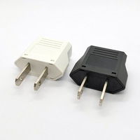 Adaptateur de prise secteur Europe vers USA, convertisseur de voyage de l'Europe vers l'Amérique, Canada, Mexique, Type A