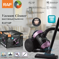 Aspirateur domestique RAF R.8710, 800W, aspiration puissante, bac à poussière de 2L, filtration propre, avec brosse pour sols, pour usage domestique