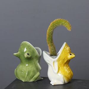 M creatividad Boca Grande <span class=keywords><strong>Rana</strong></span> <span class=keywords><strong>maceta</strong></span> Animal <span class=keywords><strong>maceta</strong></span> hogar jardinería decoración suculenta <span class=keywords><strong>maceta</strong></span> dibujos animados <span class=keywords><strong>rana</strong></span> en forma <span class=keywords><strong>de</strong></span> <span class=keywords><strong>maceta</strong></span> - Product Image 2