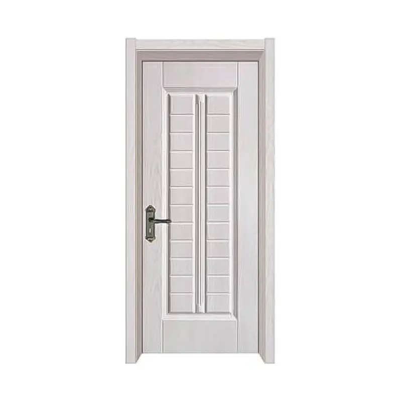 Wholesale Modern Bedroom Wooden Doors Termite Resistant WPC Skin Doors Minimalist ABS Door