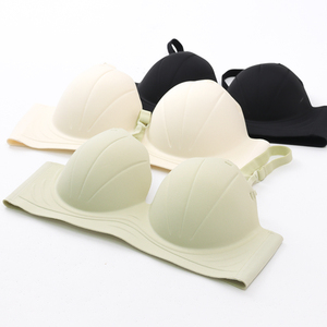 Tốt Nhất Người Bán Hàng Cô Gái Hàng Ngày Nhỏ Cup Áo Ngực Không Dây Mềm Sexy Phụ Nữ Đẩy lên Độn <span class=keywords><strong>Strapless</strong></span> Áo Ngực - Product Image 3