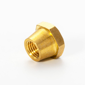 Pieza de Latón Mecanizada en Torno CNC M10x20mm, Torneado de Precisión, Componente Metálico Personalizado - Product Image 3
