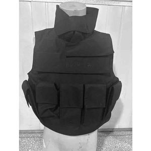 Giubbotto di Sicurezza Balistico Multifunzionale Blu Scuro in UHMWPE per Addestramento Tattico con Protezione per il Collo Standard IIIA - Product Image 1