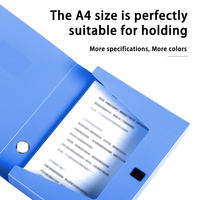 Porte-documents vertical extensible avec base renforcée pour un rangement stable des documents sur le bureau