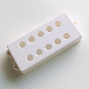 Cache-captateur de <span class=keywords><strong>basse</strong></span> <span class=keywords><strong>5</strong></span> <span class=keywords><strong>cordes</strong></span> <span class=keywords><strong>Musicman</strong></span> noir satiné et blanc, vente en gros d'usine - Product Image 4