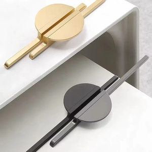 JAYA Semicircle Cabinet Handles Drawer Pulls Gold <strong>Black</strong> Kitchen Cabinet Handles Wardrobe Handle Dresser Pulls <strong>Knobs</strong> <strong>Door</strong> <strong>Knob</strong> - Product Image 2