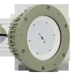 Luminária led à prova de explosão industrial ip66, à prova d'água, lâmpadas led à prova de atex, 200w, indústria, fábrica