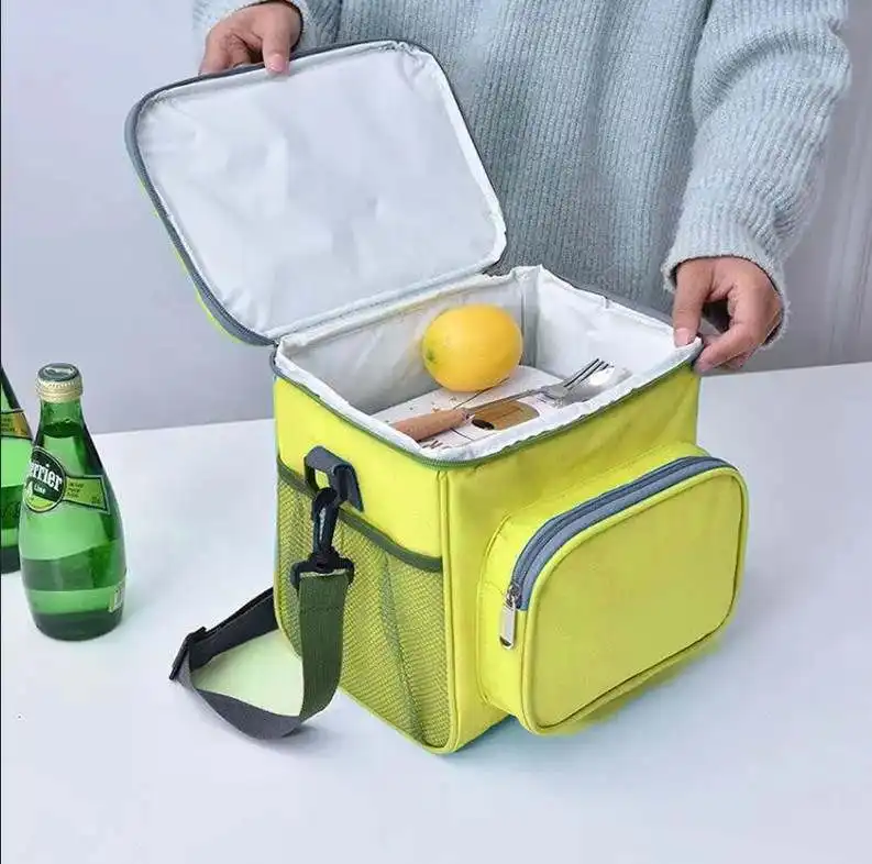 Drink Beach Lightweight Cooler Bag Insulated Picnic Lunch Cooler Bag Custom Your Brand Logo Nevera Para PEVA Food Winner Letter