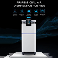 Nouveau purificateur d'air électrostatique portable, filtres lavables et réutilisables, fonction d'humidification, élimination efficace des particules d'air, des odeurs et de la fumée