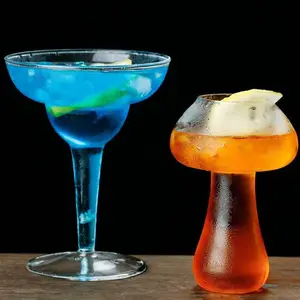Home Bar High Borosilicate Glass Drinking Glassware Unique Heart Shaped Romantic Juice Wine Glasses Creative Martini Glasses