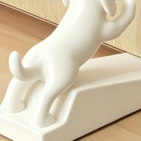Butée de porte décorative personnalisée et mignonne, antidérapante, pour la protection des murs et des sols