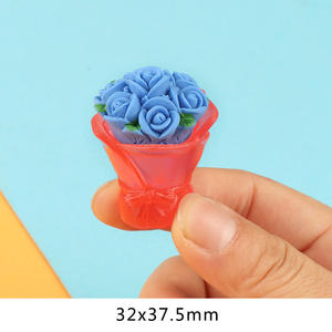 Vente en gros DIY Résine Animal Sculpture Porte-clés Fait à la main Étanche Décoration intérieure Cadeau de Noël - Product Image 5