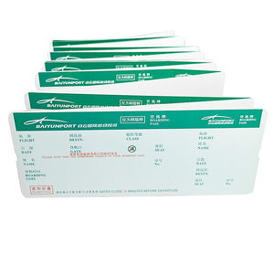 Impression personnalisée Carte d'embarquement Bon de billet d'entrée pour vol d'avion Billets à prix réduit Billets d'entrée pour les parcs de concerts de films - Product Image 4