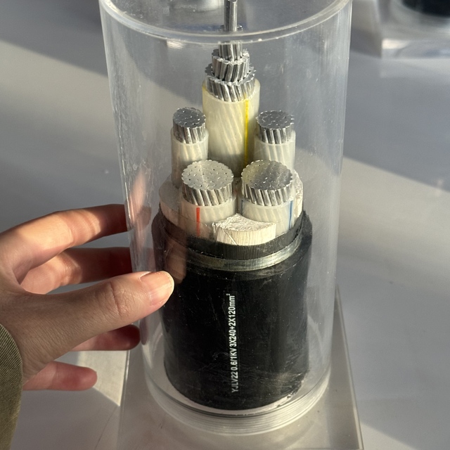 Aluminum Core Insulated Industrial Marine ABC Cable Factory 70mm 95mm 120mm 240mm 300mm IP66 Rated Overhead Distribution Power
