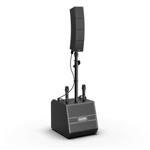Enceintes professionnelles W-king K60 490W, système audio sans fil pour la maison, la scène et les événements, lecteur de musique, système PA - Product Image 1