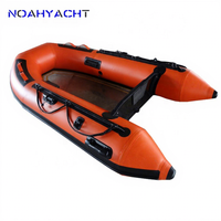Bateau pneumatique de pêche pliable ultra-portable en PVC