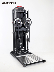 Fitness Gym Pin Selección de carga Prensa de hombro Máquina de vuelo múltiple Entrenador de gimnasio integrado Máquina de entrenamiento de elevación lateral de pie - Product Image 2