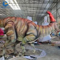FL-64 Lanternes d'animaux grandeur nature personnalisées pour le Festival des lanternes, lanternes géantes de dinosaures pour les parcs à thème
