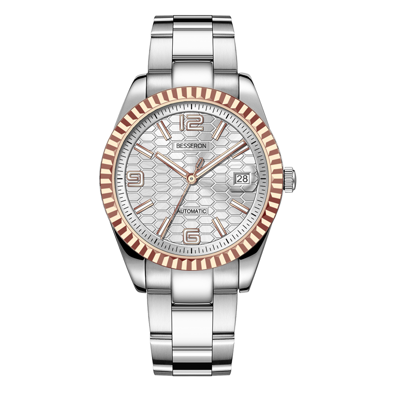 rose gold automatic watch