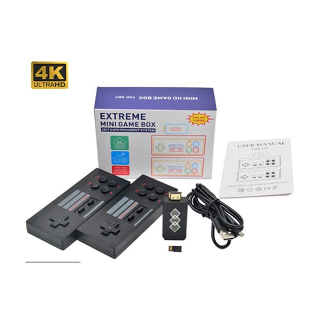 HD Video Game Console Built in Classic Games Mini Retro Game Console Wireless Controller TV Output Dual Players