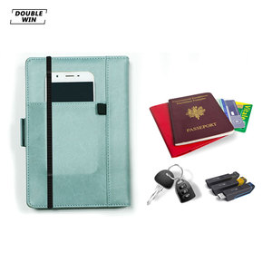 Agenda 2026 2027 personnalisé en cuir à couverture rigide avec onglets - Product Image 5