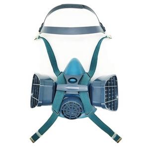 Masker pelindung, <span class=keywords><strong>respirator</strong></span> Kimia Industri silikon setengah wajah tipe penyaringan diri - Product Image 5