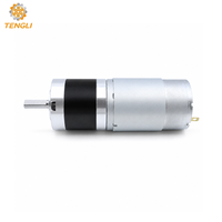 Moteur à engrenages planétaires 36 mm pour barrière de parking GMP36-555 12V 24V, moteur à engrenages CC à aimant permanent et balais avec encodeur