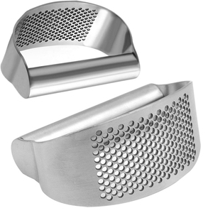 Utensilio <span class=keywords><strong>de</strong></span> cocina <span class=keywords><strong>de</strong></span> acero inoxidable para picadora, rodillo picador, balancín <span class=keywords><strong>de</strong></span> jengibre, trituradora <span class=keywords><strong>de</strong></span> ajo Manual, prensa trituradora - Product Image 6