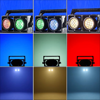 Projecteur Blinder RZ IP65 2x300W RGBAW 5-en-1 COB Étanche avec Écran Tactile LCD pour Scène, DJ, Discothèque, Événements et Fêtes
