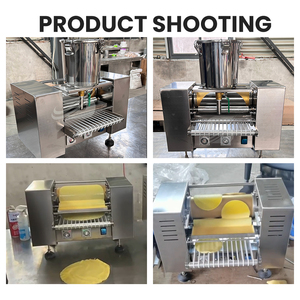 เครื่องทำเค้กมิลเล่เครปอัตโนมัติ เครื่องทำแพน<span class=keywords><strong>เค้ก</strong></span>ไฟฟ้า อุปกรณ์ทำเครปสำหรับธุรกิจจัดเลี้ยง - Product Image 3