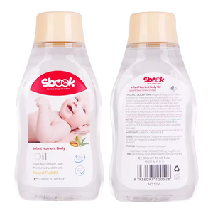 SBOOK <span class=keywords><strong>Aceite</strong></span> Corporal Natural de Frutas para Bebés, 300 ml, <span class=keywords><strong>Aceite</strong></span> de <span class=keywords><strong>Almendras</strong></span> Dulces, <span class=keywords><strong>Aceite</strong></span> de <span class=keywords><strong>Masaje</strong></span> Nutritivo Profundo para Recién Nacidos, Hipoalergénico - Product Image 4