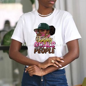 Transferts DTF en gros prêts à être expédiés, impression par transfert thermique, design « Chasing Goals Not People » - Product Image 4