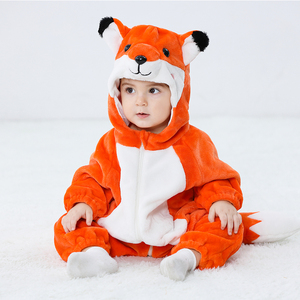 TONWHAR per bambini costume <span class=keywords><strong>di</strong></span> halloween vestito a forma <span class=keywords><strong>di</strong></span> volpe costumi per bambini un pezzo tuta - Product Image 6