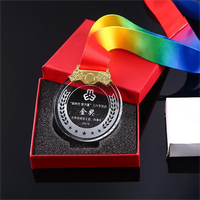 Trophées et médailles sportives personnalisés en cristal K9 faits à la main, durables, en verre et cristal vierges, pour événements de football et de marathon, vente en gros