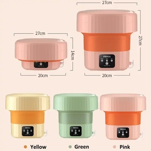 Machine à laver électrique pliante de <span class=keywords><strong>petite</strong></span> <span class=keywords><strong>taille</strong></span> laveuses portables vêtements Mini Machine à laver - Product Image 4