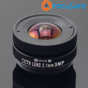 عدسة واسعة الزاوية بدقة 3 ميجابكسل ذات فتحة ثابتة 2.8 مم مع تركيب CS لكاميرا IP الصندوقية - Product Image 3