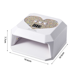 Lampe à ongles LED UV professionnelle 288W avec 21 LED, <span class=keywords><strong>prix</strong></span> d'usine, design élégant, pour salon de manucure - Product Image 5