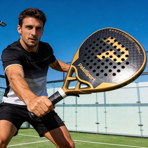 Racchetta da <span class=keywords><strong>Padel</strong></span> OEM in Fibra di Carbonio 12K, Testa a Diamante 38mm con Finitura Sabbiata 3D, Nucleo in EVA, Racchetta Professionale - Product Image 6