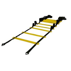 Échelle d'Agilité de 6 Mètres en Gros avec 12 Barreaux et Piquets en Acier, Équipement d'Entraînement de Vitesse et de Pieds avec Sac de Transport - Product Image 1