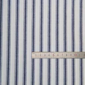 New Arrival Eco-Friendly Twill Woven Stripe Fabric Polyester Cotton TC Yarn-Dyed Poplin for <strong>Shirting</strong> and Lining for Boys - Product Image 3