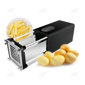 Cortador elétrico automático/manual para fritar batatas fritas, batatas fritas pequenas, fritar, fritar, ferramentas de cozinha doméstica, cortador de fritar