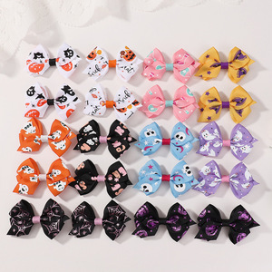 Children <b>Bow</b> Hair <b>Clip</b> Hair <b>Bows</b> With <b>Clips</b> for Children Princess Hair Accessories 57 Colors - Product Image 4