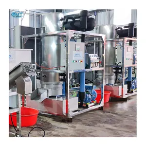R22 Kühlmittel Trockeneis-Herstellungsmaschine Eisrohr-Hersteller mit neuer Technologie