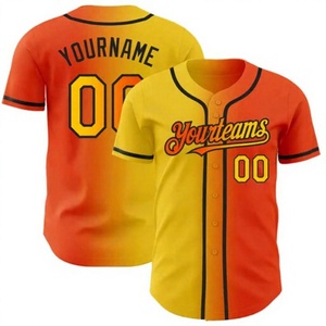 Camiseta de Béisbol Personalizada con Patrón Sólido, Unisex, para Adultos, Manga Corta, Transpirable, de Secado Rápido, Talla Grande, Poliéster, Nombre del Equipo y Número en la Parte Delantera - Product Image 4