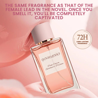 MULAN Parfum pour femme personnalisé, cadeau pour fille, charme rose, parfum floral fruité, parfum corporel pour femme, longue tenue, adorable