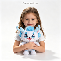 Jouet en peluche dragon personnalisé OEM/ODM, motif personnalisé, jouet en peluche dragon, design de dessin animé, jouet en peluche dragon