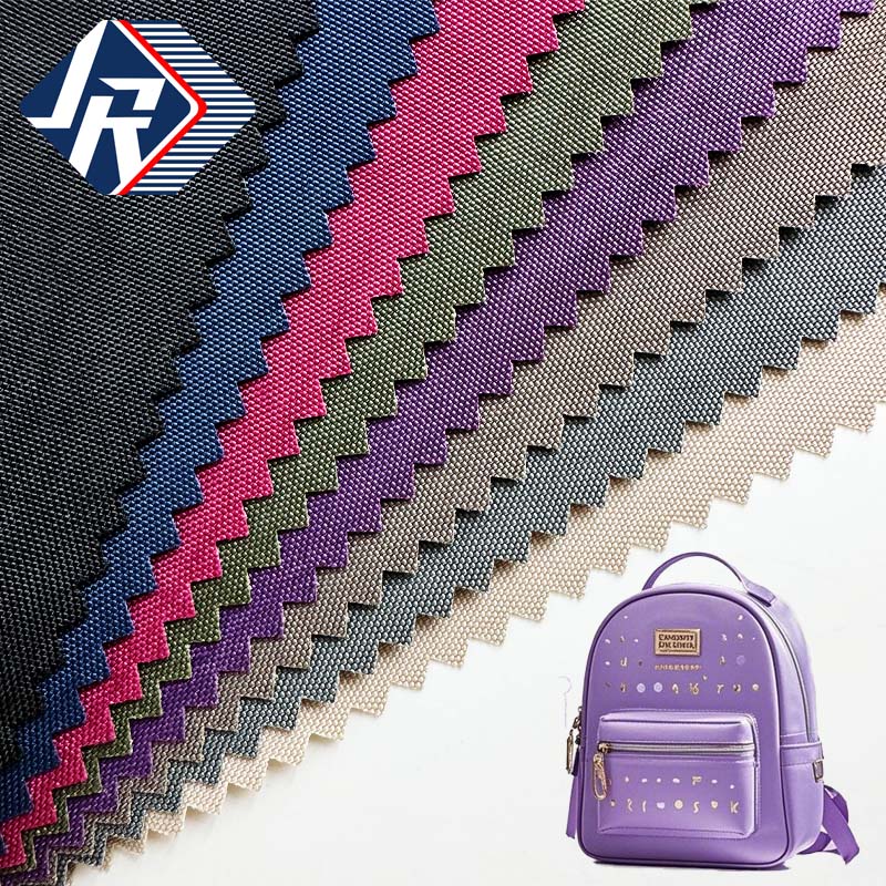 Washed 420D Nylon with PVC Wrinkle Nylon Oxford Fabric Bag Material