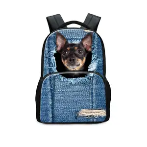 Erwachsenen-Tierdruck-Laptop-Rücksack leicht individualisierbare hübsche Tasche individueller Reisetaschen-Schultasche für Jugendliche