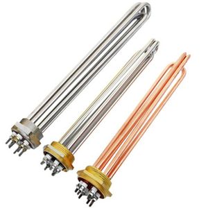 Haut débit SS316 Incoloy titane élément chauffant Tube débit électrique <span class=keywords><strong>chauffe</strong></span>-<span class=keywords><strong>eau</strong></span> industriel et commercial - Product Image 3