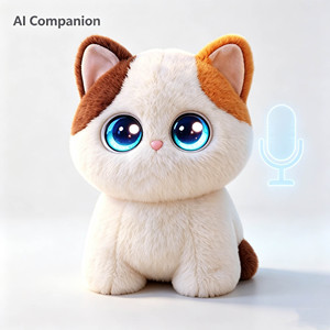 ตุ๊กตาสัตว์ AI ขั้นสูงพร้อมฟังก์ชันโต้ตอบด้วยเสียงและฟังก์ชันเพื่อนคู่ใจแบบปรับแต่งได้ - Product Image 1